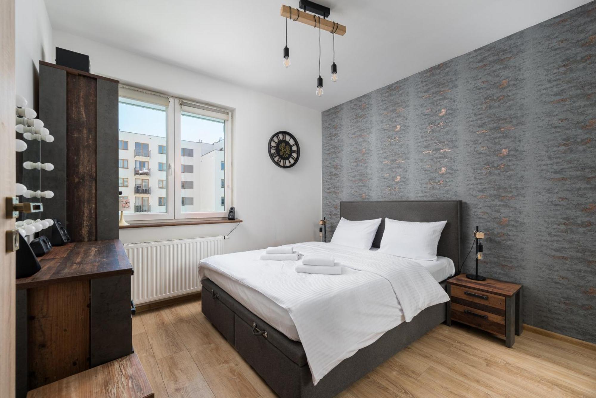 Wola Jana Kazimierza Chic Apartment Warschau Buitenkant foto