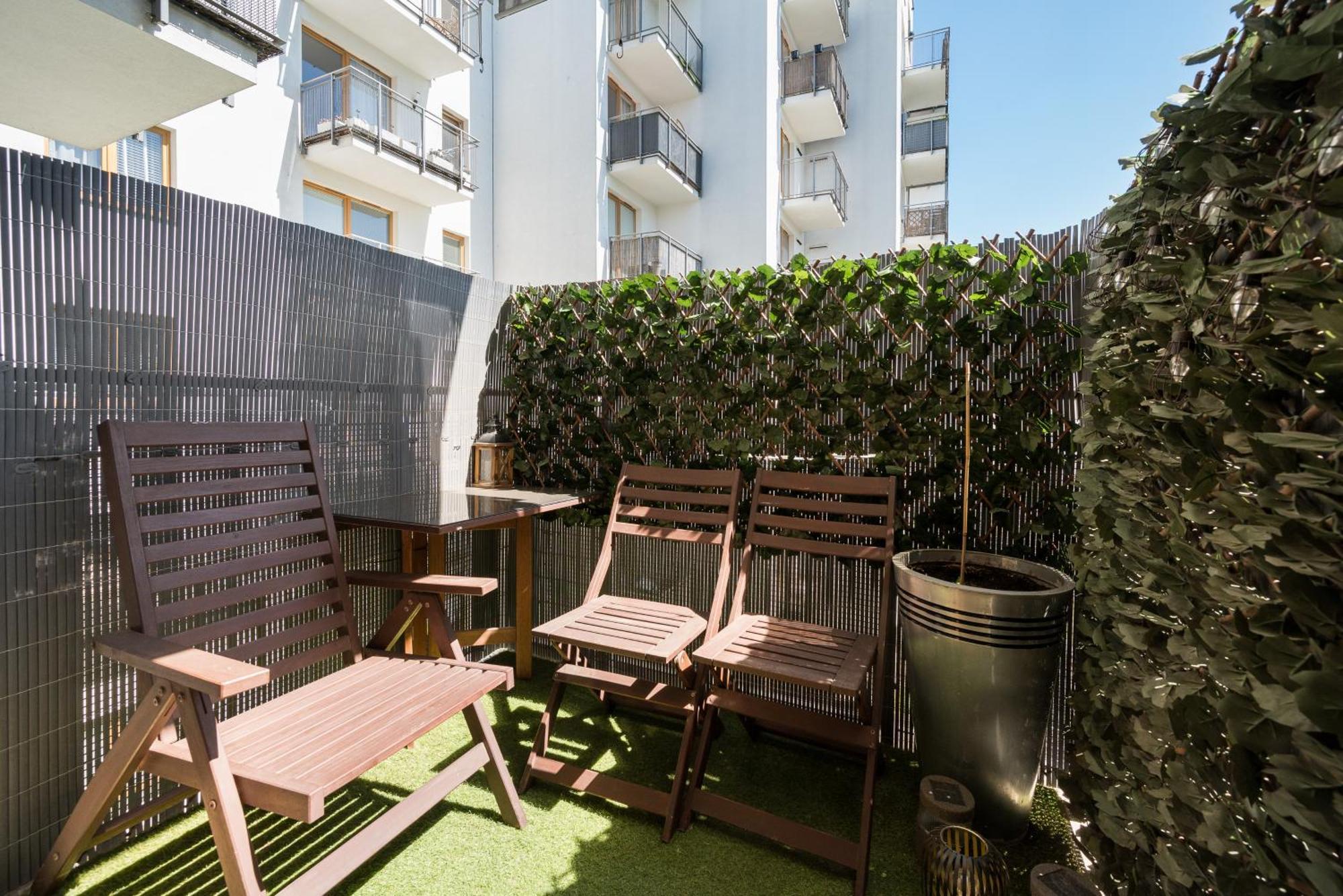 Wola Jana Kazimierza Chic Apartment Warschau Buitenkant foto